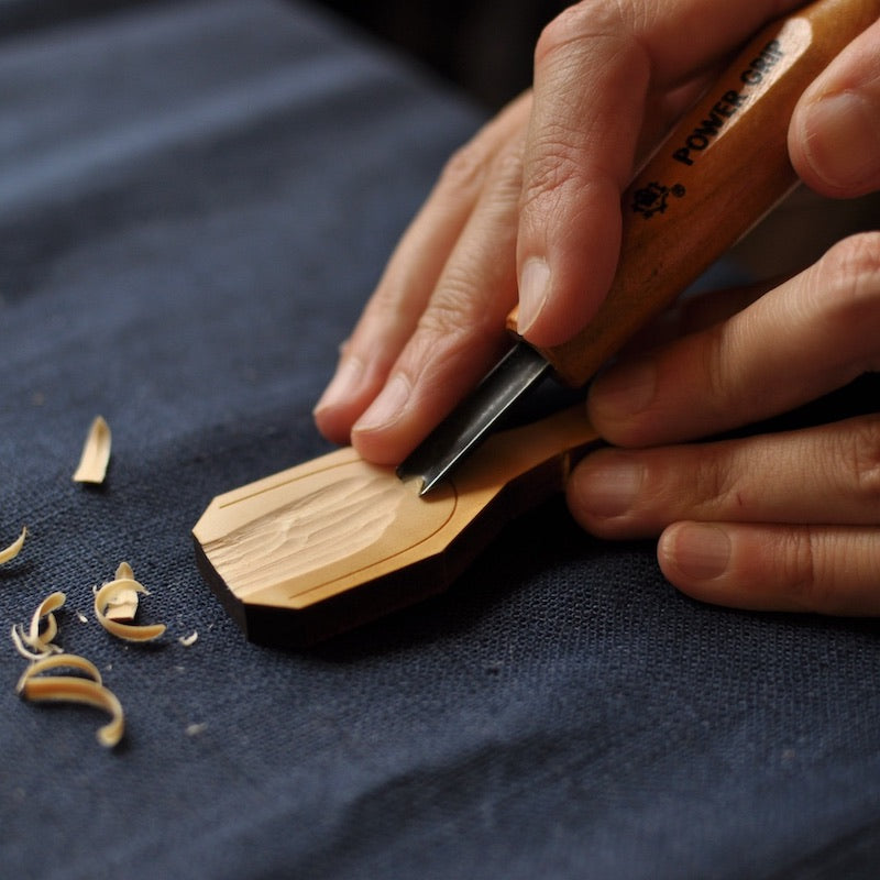 Hinoki-HandMake Dessert Spoon