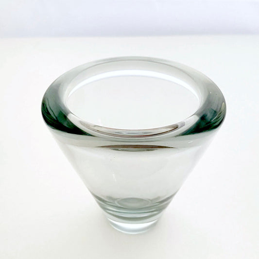 Collector pieces Per Lutken Danish glass artist designed for the Holmegaard glass factory in Denmark. One of a kind. Hand Blown. Signed