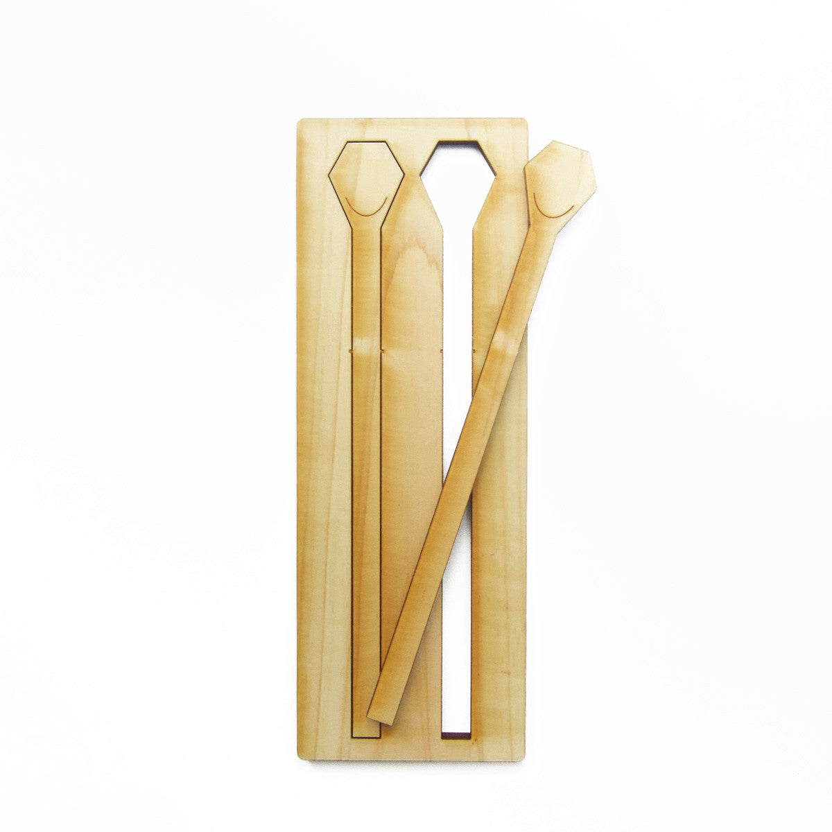 Hinoki-HandMake Muddler Spoon - te+te (te plus te)
