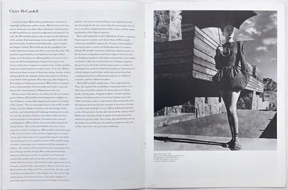 The catalogue and design of the exhibition.  Madeleine Vionnet, Claire McCardell, and Rei kawakubo, these women make clothes that make women. These three women make clothes that foster a new intelligence and new directions in apparel. Te Plus Te Archive.