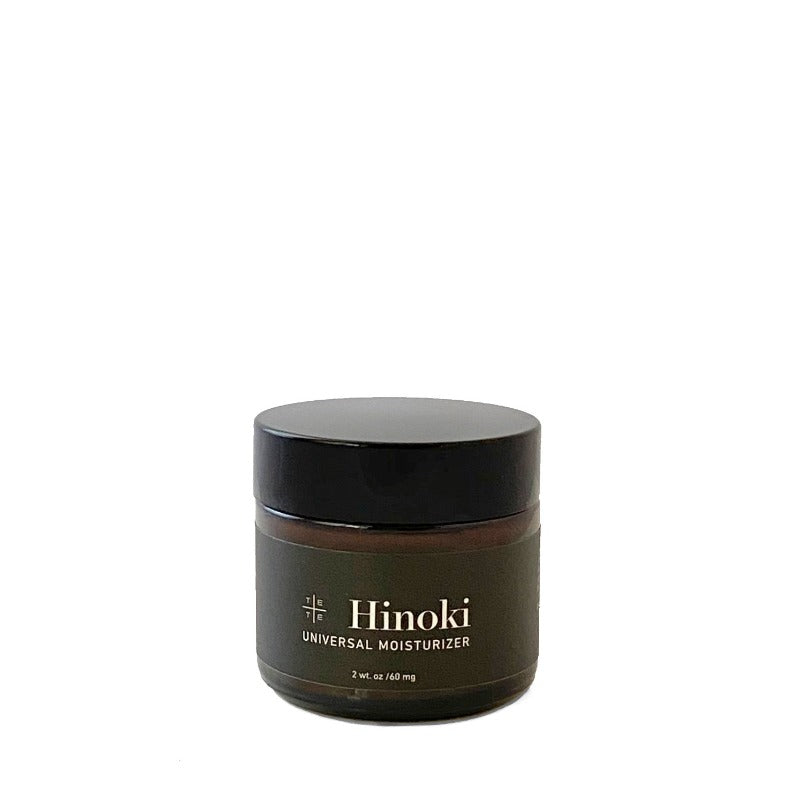 Te Plus Te Hinoki Universal Moisturizer, the organic plant-based premium lotion absorbs quickly into the skin without any residue. 