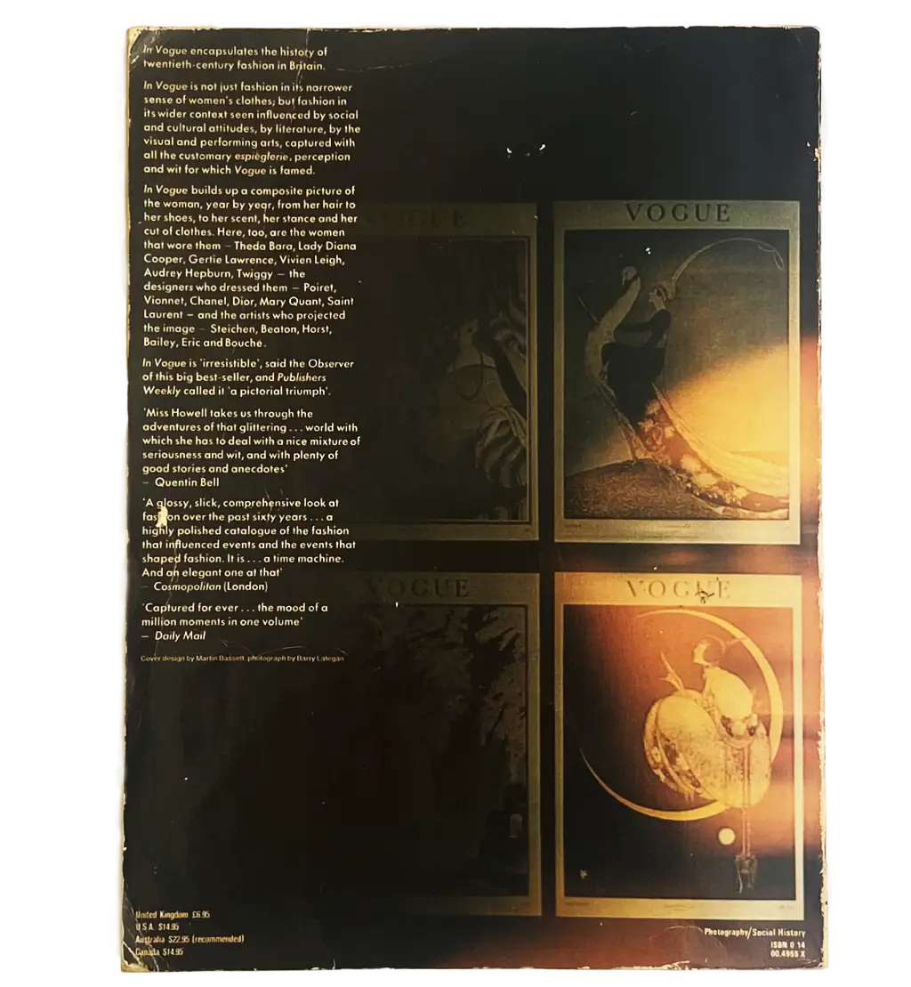 Back cover of a magazine with text and images of women in various poses. -TE PLUS TE