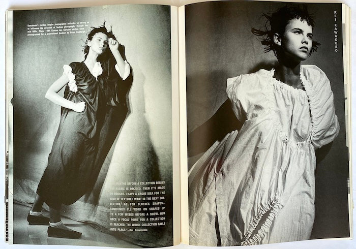 tepluste iconic object NF Japan Exciting to see these images of Rei Kawakubo when she was starting COMME des GARÇONS history.