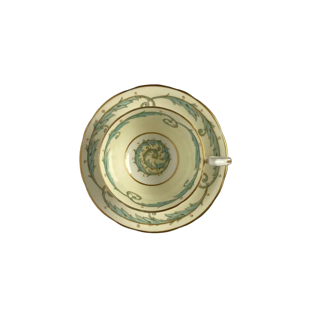 tepluste-IO-Aynsley C&S Top view ART DECO Cream