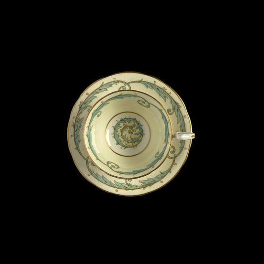 tepluste-IO-Aynsley C&S Top view ART DECO Cream