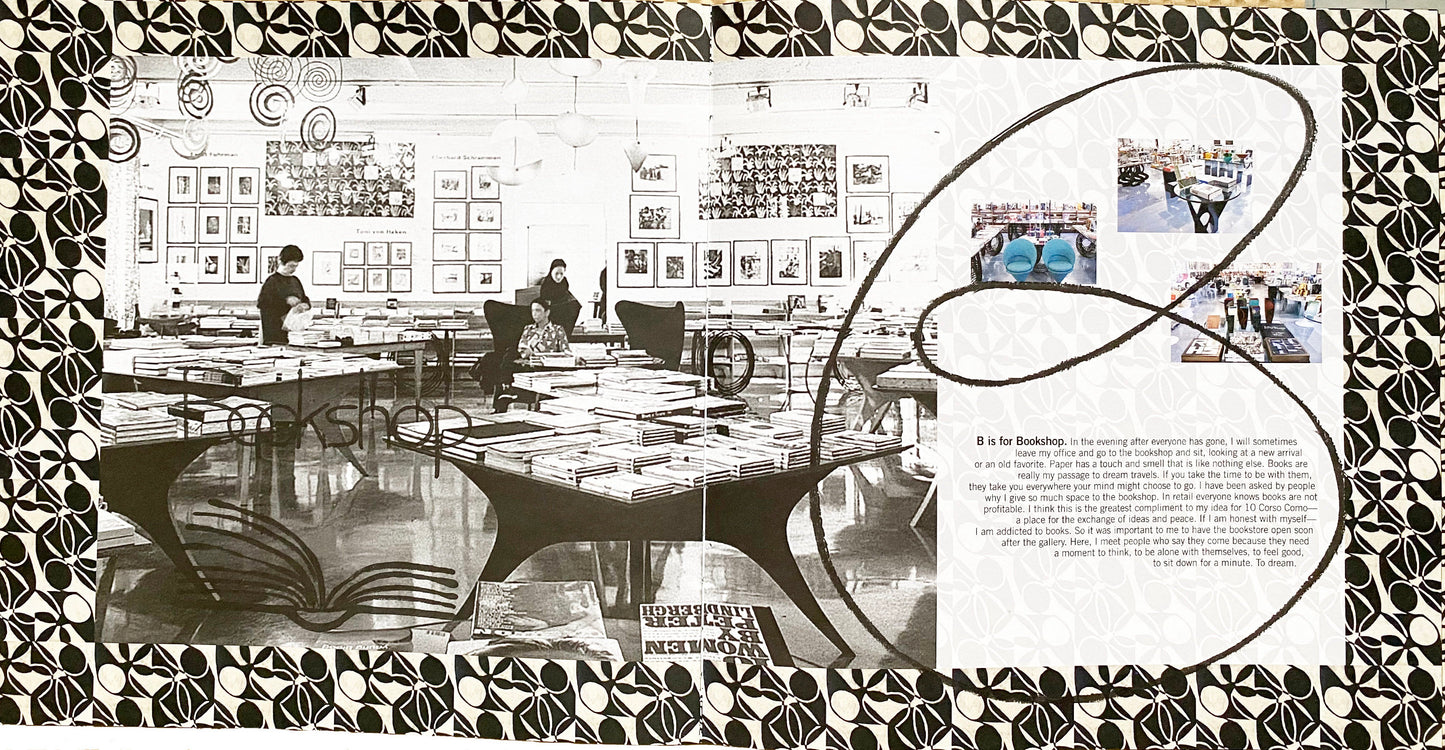 A to Z documents iconic fashion editor Carla Sozanni Gallery concept store. From a converted garage to influence every design fashion boutiques all over the globe. Te Plus Te Archive.