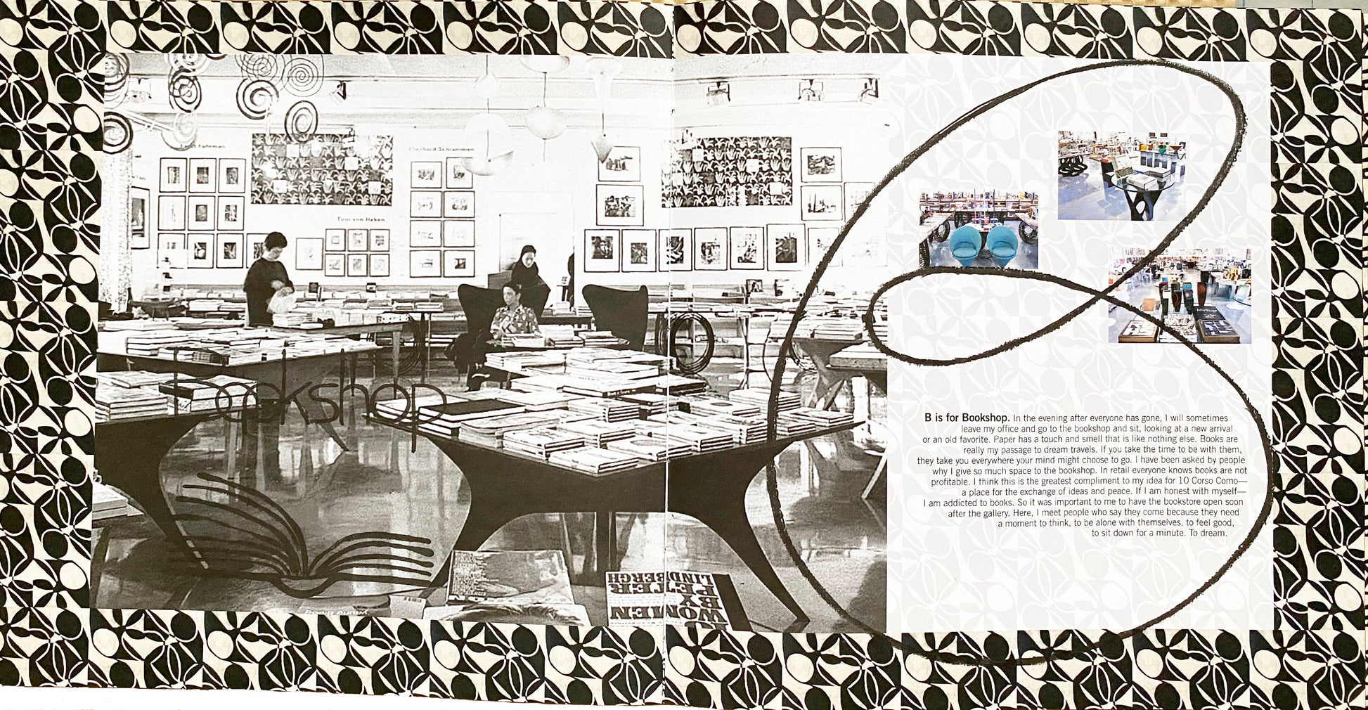 A to Z documents iconic fashion editor Carla Sozanni Gallery concept store. From a converted garage to influence every design fashion boutiques all over the globe. Te Plus Te Archive.