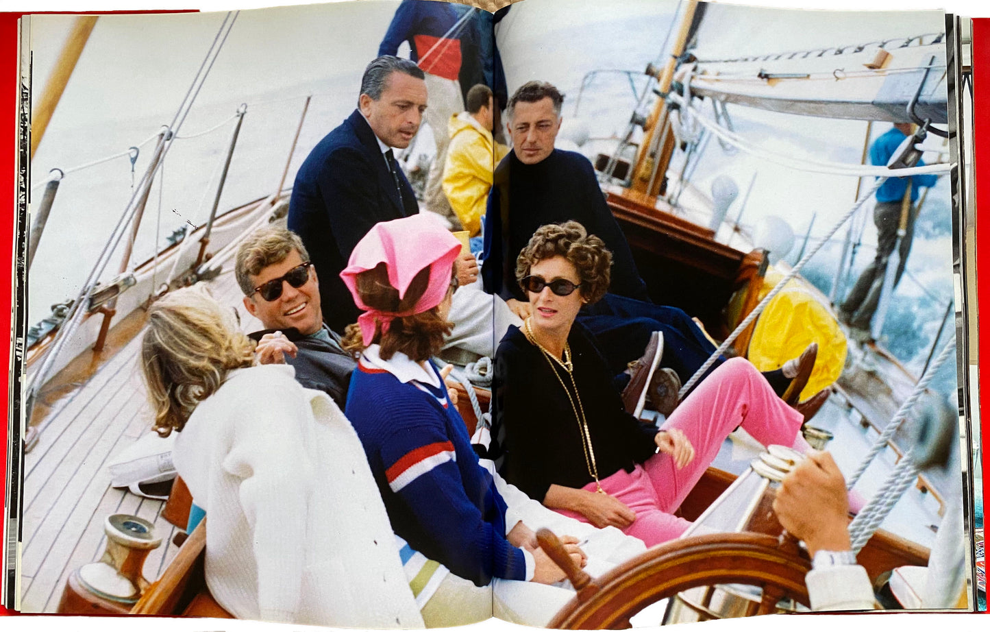 Jetset, Glamorous, Elegant, Classic, Modern. These words describe Princess Marella Agnelli patron to all that was new in the decorative arts. This book is her detailed through photo and stories. Te Plus Te Archive.