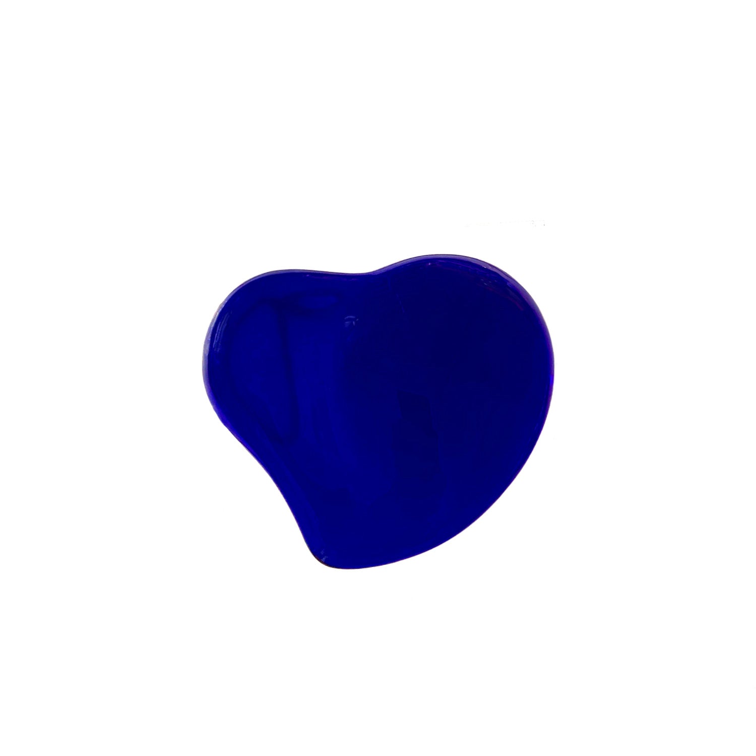 Rare crystal heart designed by Elsa Peretti as part of her collection for Tiffany in the 1970's. Signed underneath. Te Plus Te Archive.