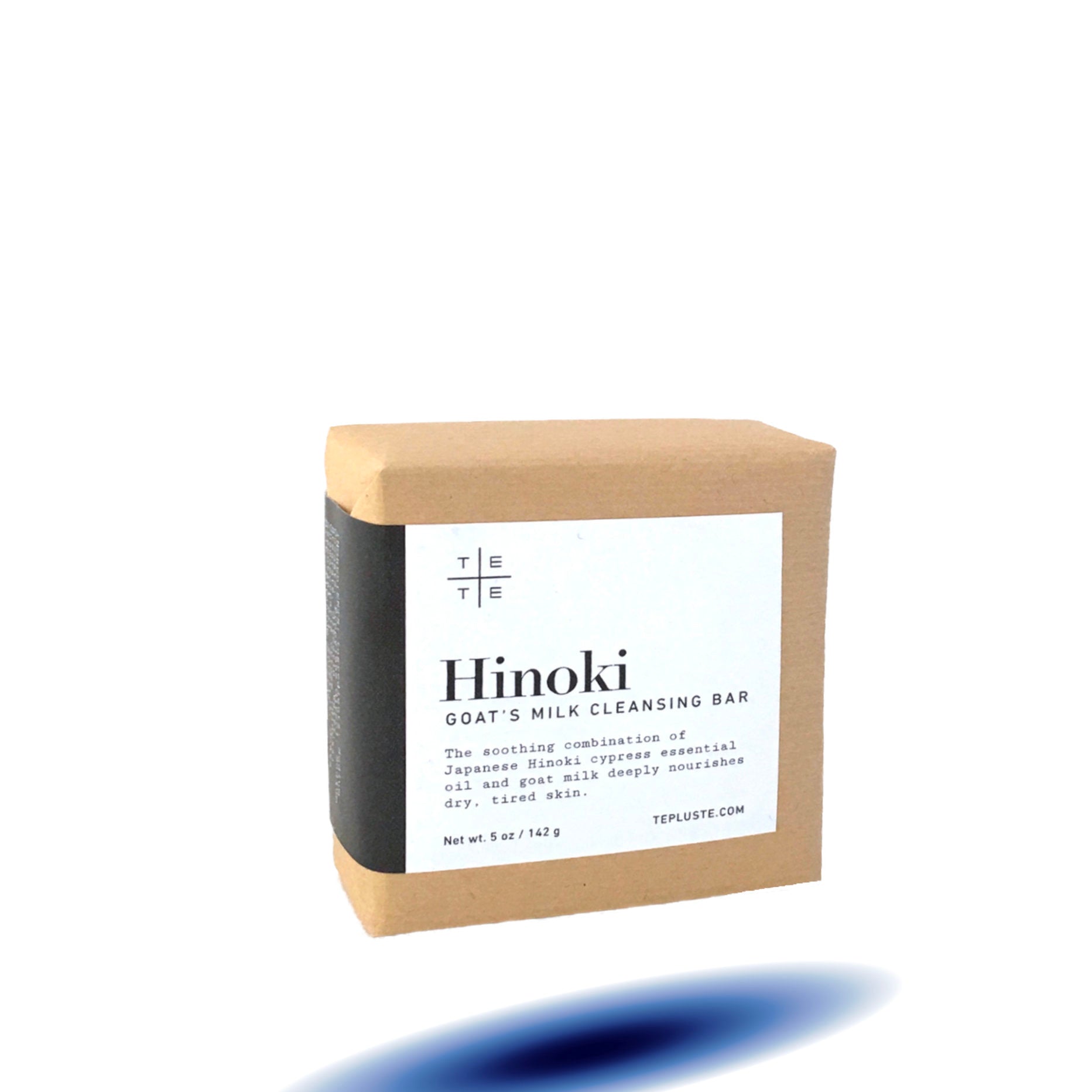 te plus te-Hinoki Goat's Milk Cleansing Bar 5 oz 