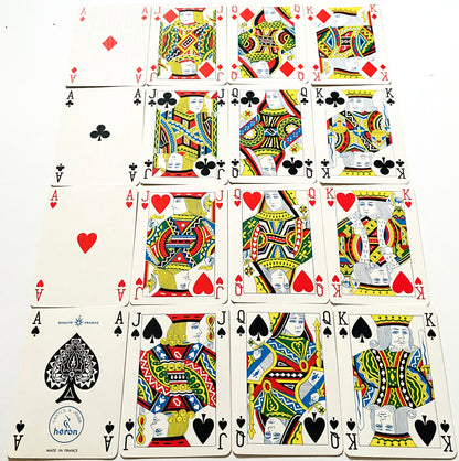 Louis Vuitton 70's Vintage Monogram Playing Card Gilt Edges Monogram Two Sets
